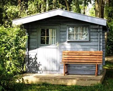 Gartenhaus im Garten